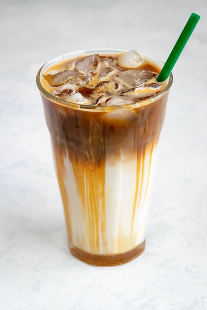starbucks iced espresso skinny caramel macchiato