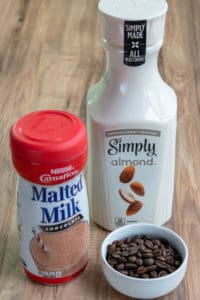 iced chocolate almondmilk shaken espresso
