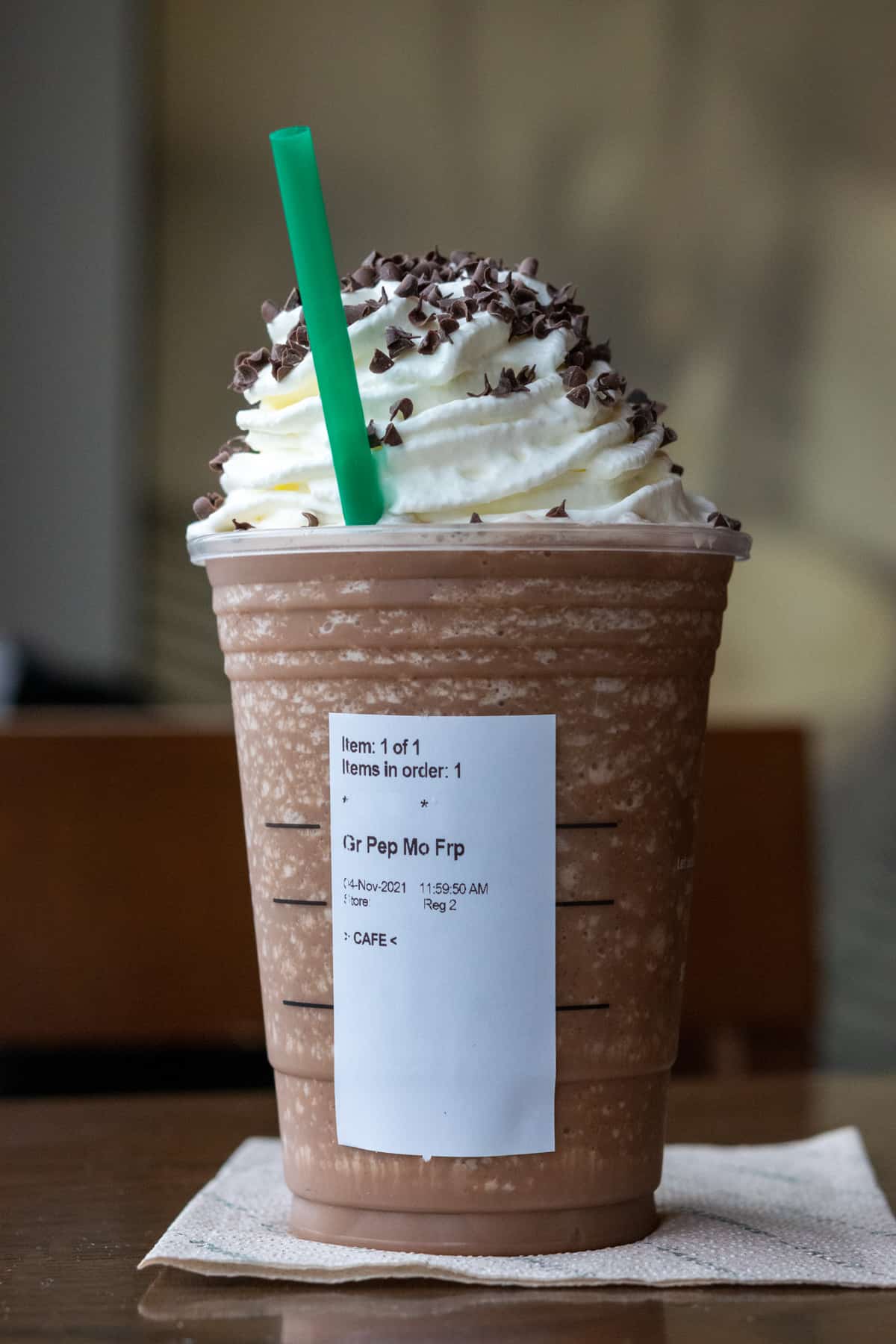 Starbucks Peppermint Mocha Frappuccino: Drink Overview » Grounds To Brew