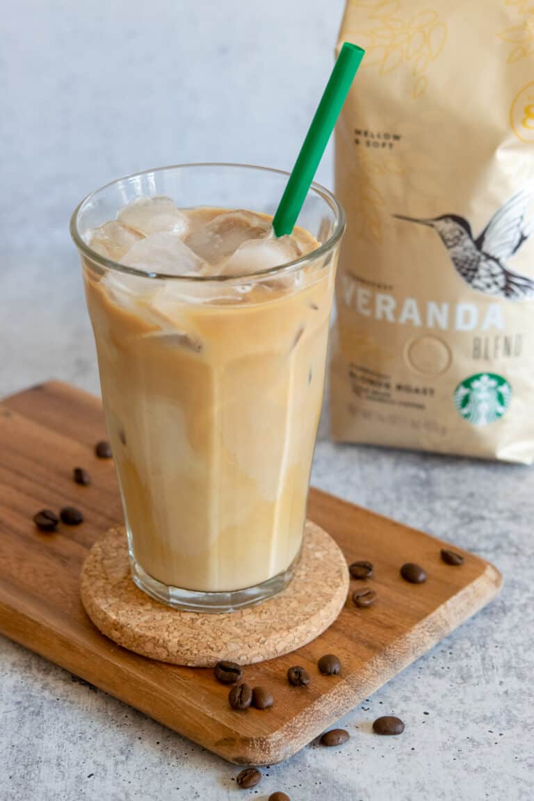 iced blonde vanilla latte starbucks calories