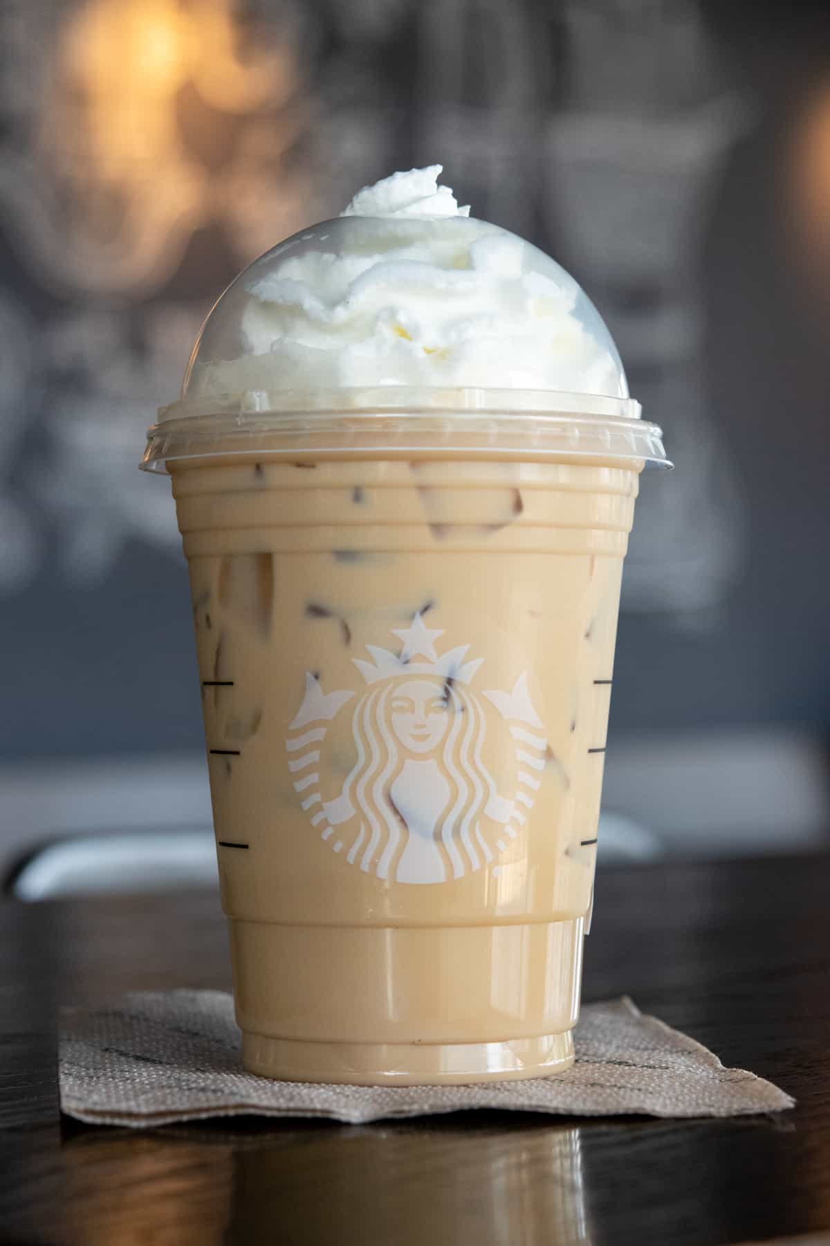 Starbucks Iced White Mocha (Including Caffeine Content) » Grounds to Brew