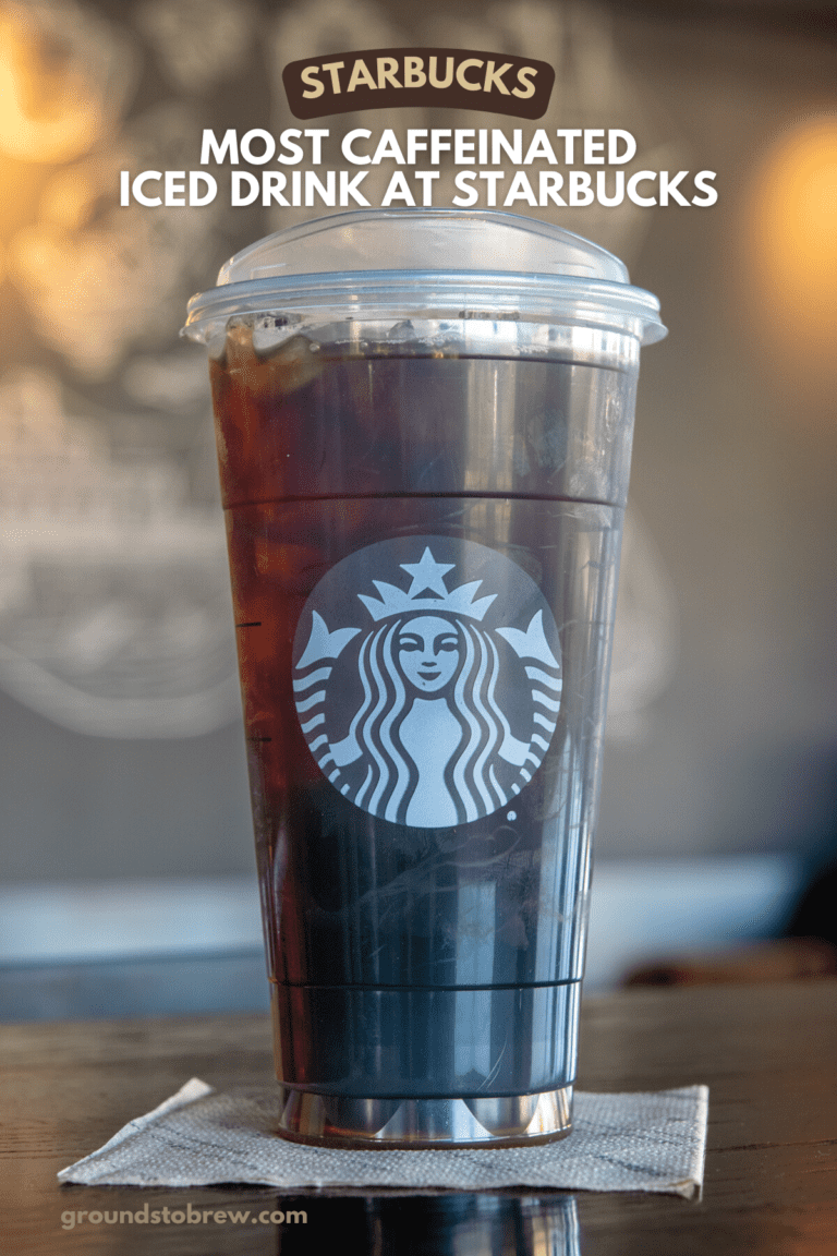 The Absolute Most Caffeinated Iced Drink at Starbucks » Grounds to Brew