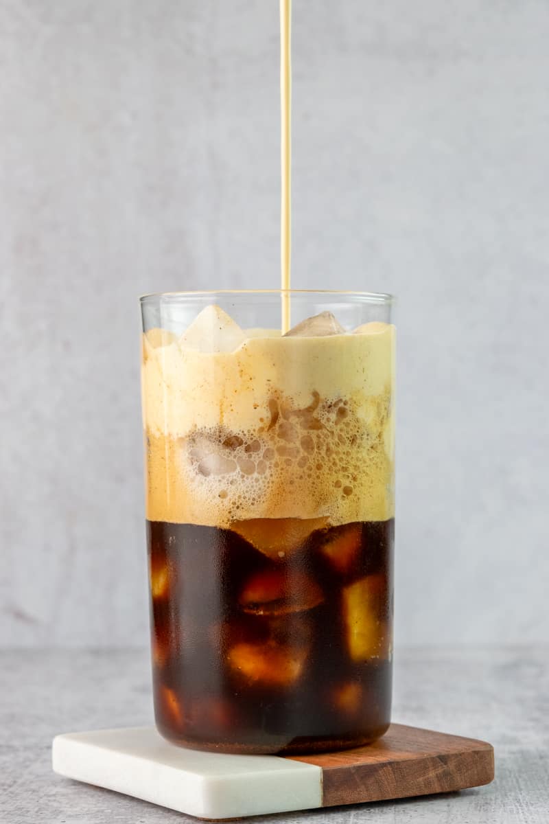 Homemade Brown Sugar Shaken Espresso With Pumpkin Cold Foam » Grounds 