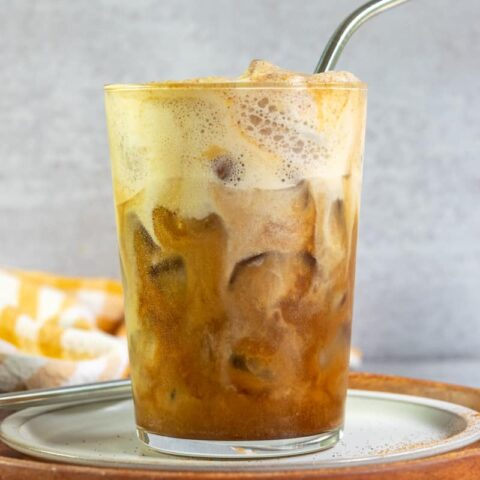 Homemade Brown Sugar Shaken Espresso with Pumpkin Cold Foam » Grounds ...